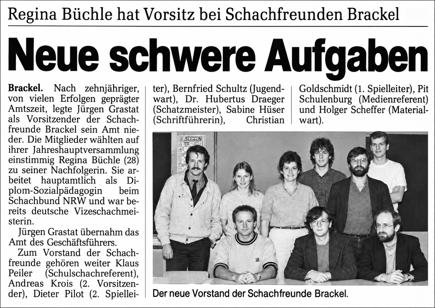 1989-Vorstand