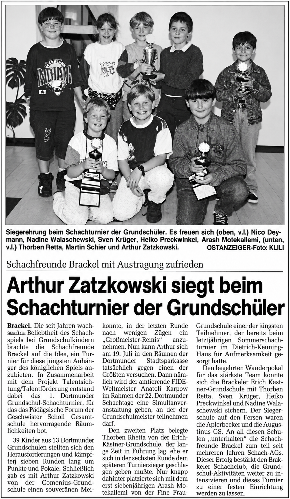 1994-Grundschulturnier