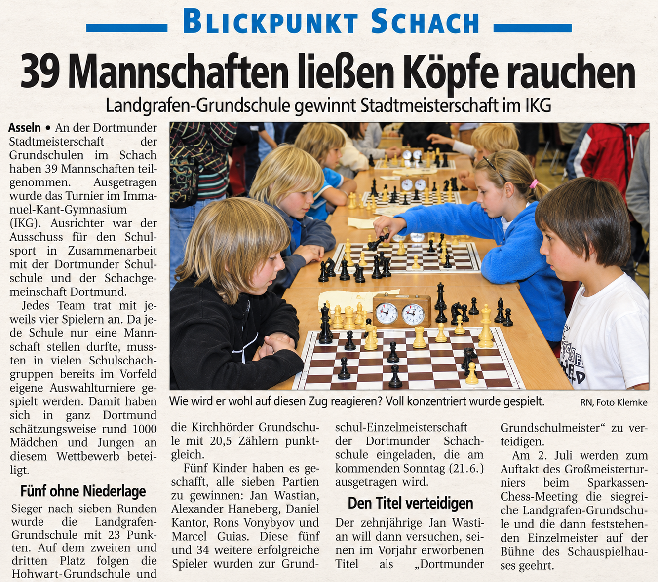 2009-Grundschulturnier