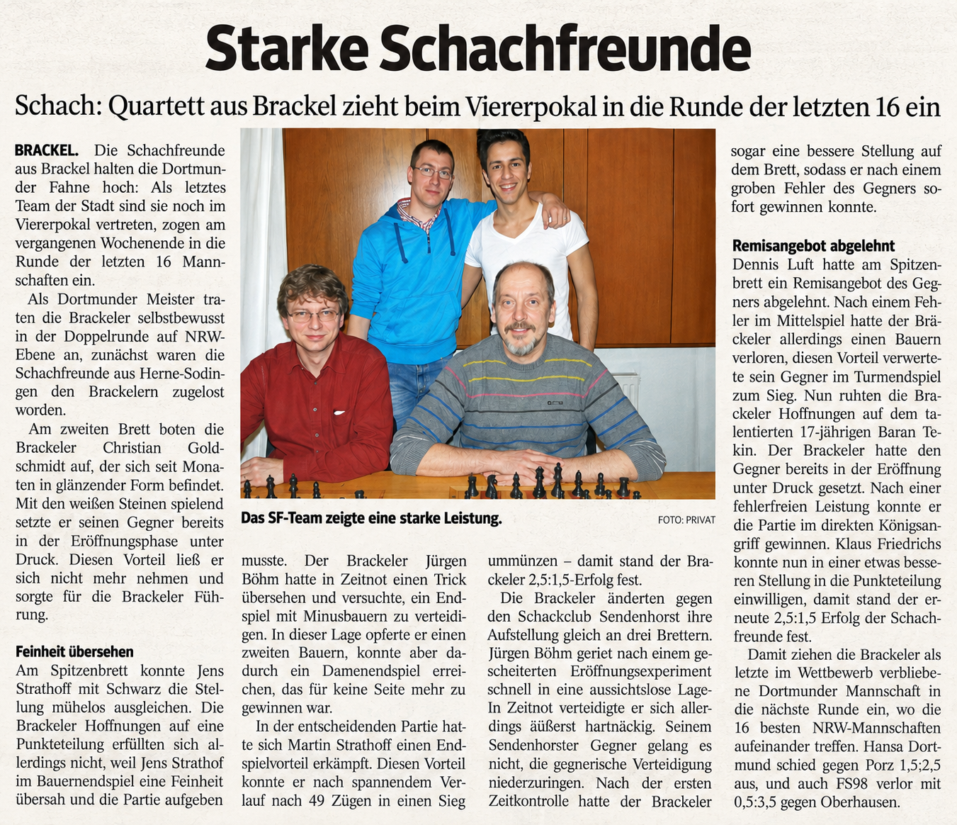 2013-Pokalteam